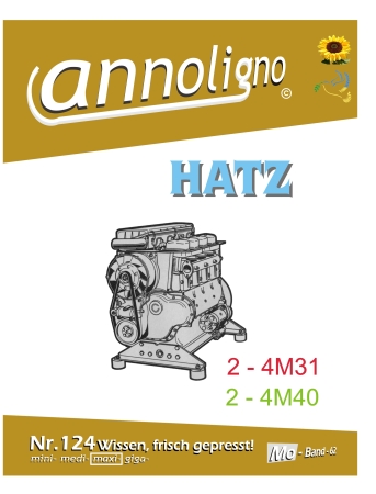 HATZ Diesel Motoren 2-4 M31 & 2-4 M40 Bild- Ersatzteilliste & Explosionszeichnungen  - annoligno 124